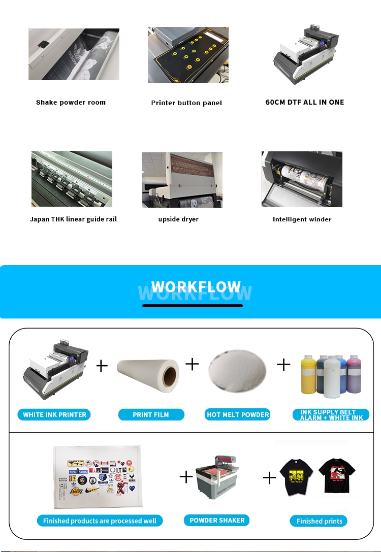 dtf hepsi bir arada yazıcı avantajı