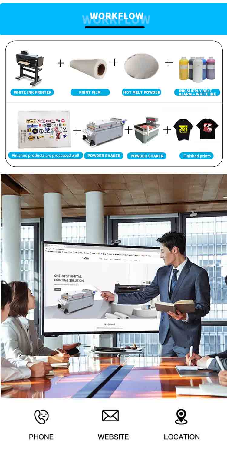 dtf çalkalayıcı kurutma makinesi iş akışı