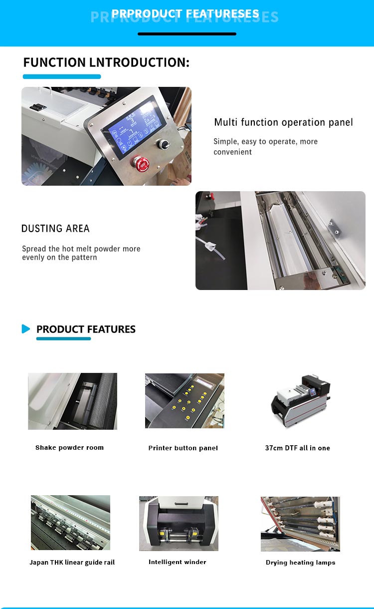 Hepsi bir arada A3 dtf yazıcının avantajı